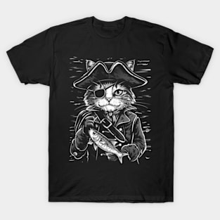 Cat Skull Paintings T-Shirt